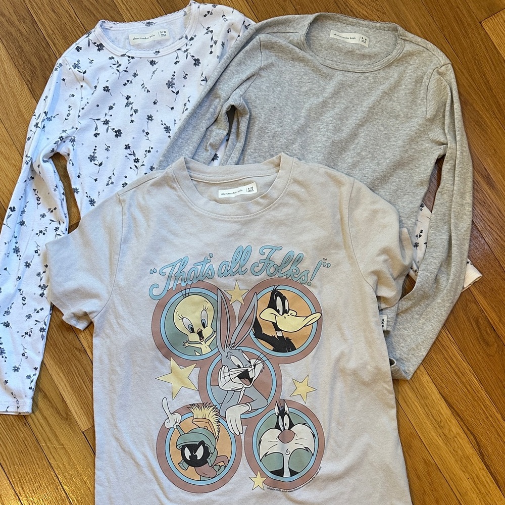 Abercrombie kids lot of shirts